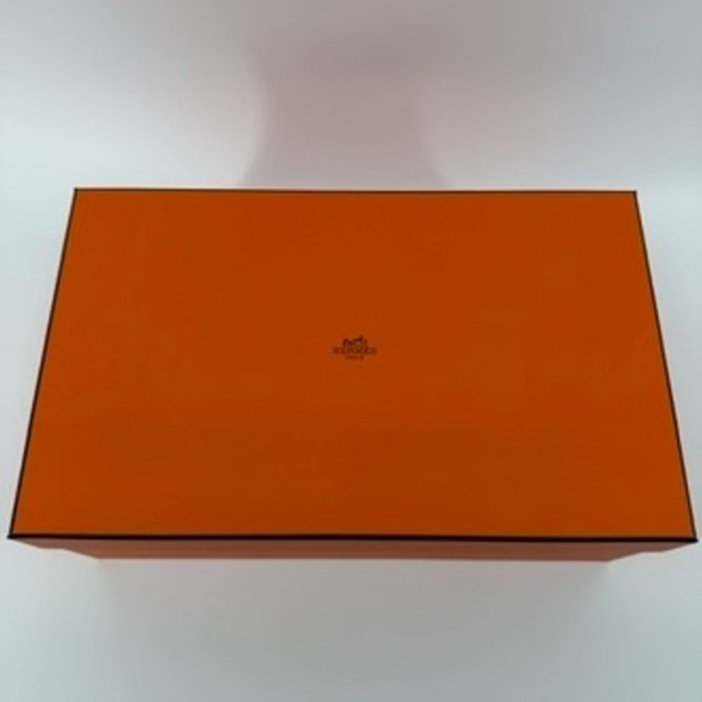 Hermes Large Orange Signature Storage Box‎ with Logo 14x8.5x5 Luxury Decor